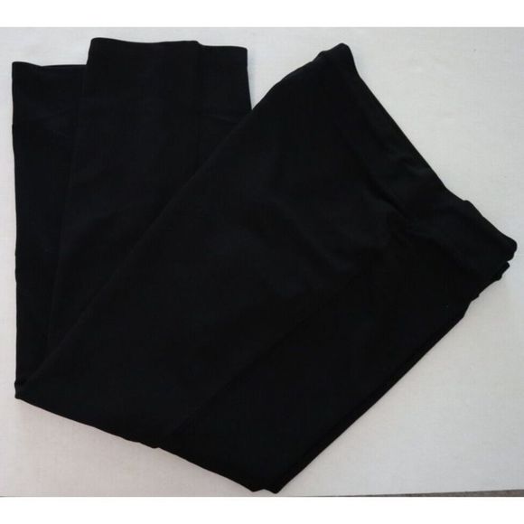 H&M 1128433 001 Womens Sz XL Black Basics Divided Straight-Cut Sweatpant Joggers - Picture 4 of 7